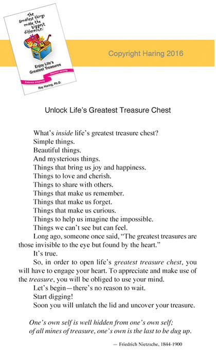 Unlock Life's Greatest Treasure Chest
